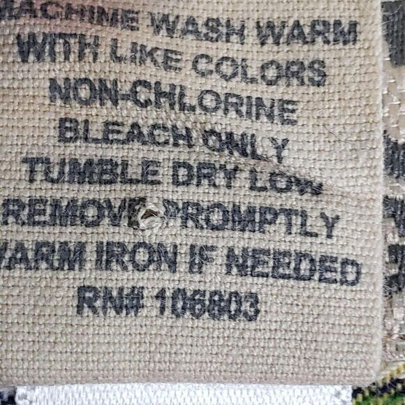 Duluth Trading Co Men’s Size 4XL Shirt LS Flannel Button Down Plaid Yellow - Picture 8 of 9